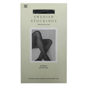Naisten Swedish Stockings - Sukkahousut, paksut, koko 38 - Musta (1)