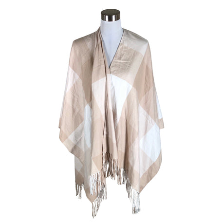 Naisten Adrienne Vittadini - Hartiahuivi, koko Maxi - Beige ()