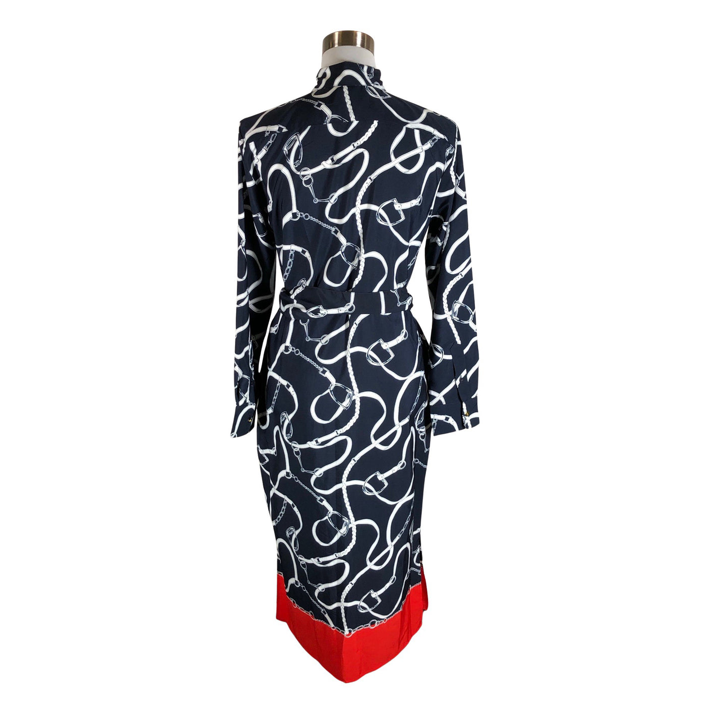 Naisten Lauren Ralph Lauren - Sifonkimekko, koko 36 - Sininen (2)