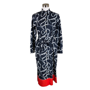 Naisten Lauren Ralph Lauren - Sifonkimekko, koko 36 - Sininen (1)
