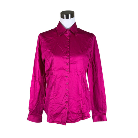 Naisten The Shirt Factory - Kauluspaita, koko 40 - Violetti ()