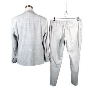 Miesten Isaac Dewhirst - Puku, koko XXXL - Harmaa (2)