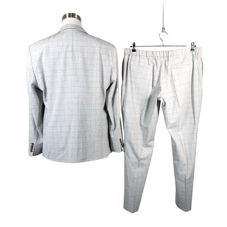 Miesten Isaac Dewhirst - Puku, koko XXXL - Harmaa (2)