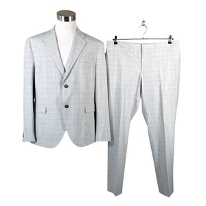 Miesten Isaac Dewhirst - Puku, koko XXXL - Harmaa (1)