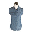 Naisten G-shirt - Toppi, koko 36 - Sininen ()