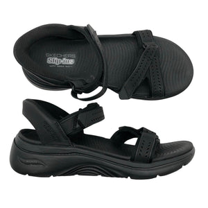 Naisten Skechers - Sandaalit, koko 37 - Musta (1)