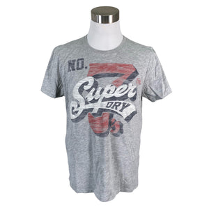 Miesten Superdry - T-paita, koko XL - Harmaa (1)