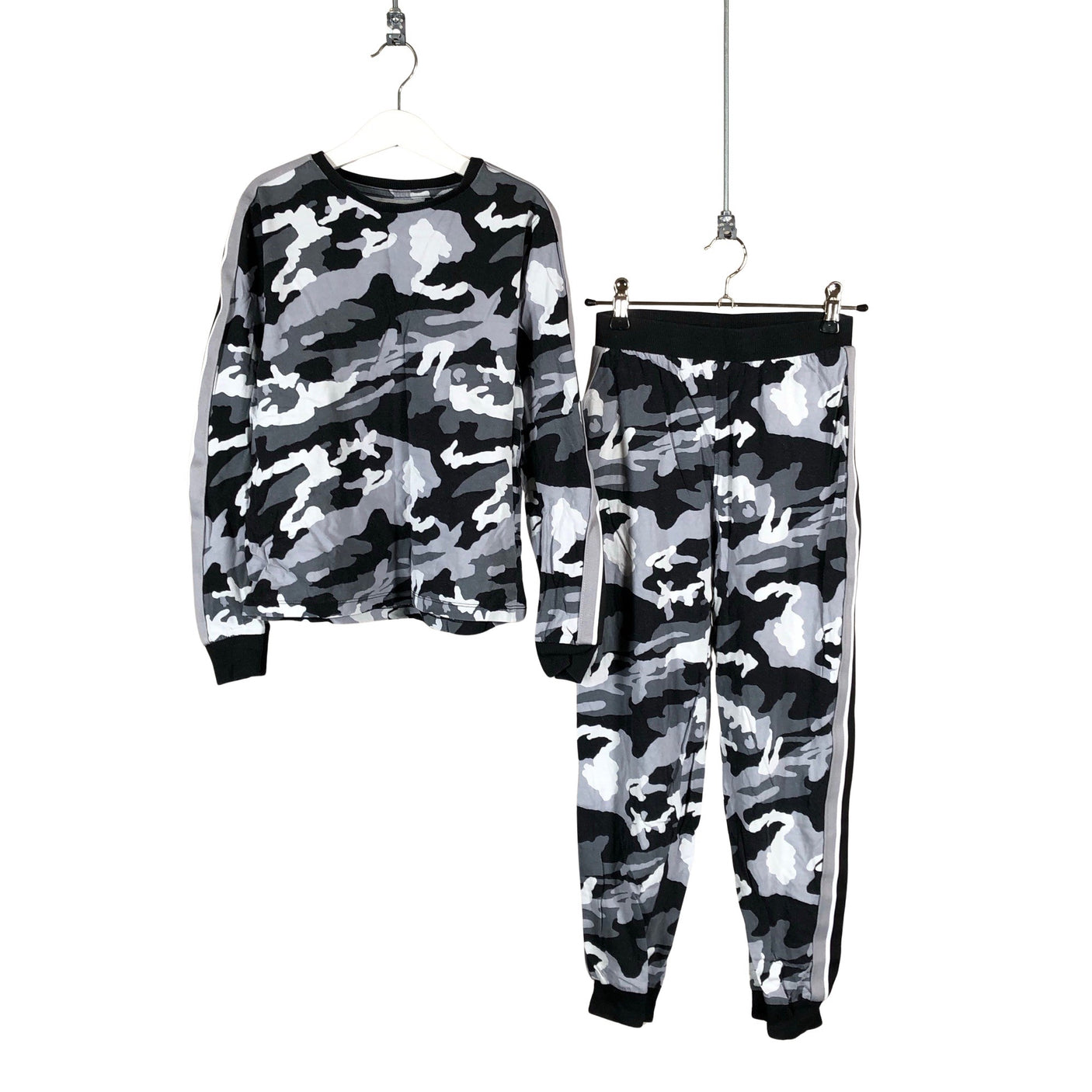 Unisex Next - Trikoopaita, koko 134 - 140 - Harmaa (1)