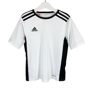 Unisex Adidas - Urheilupaita, lyhyet hihat, koko 134 - 140 - Valkoinen (1)