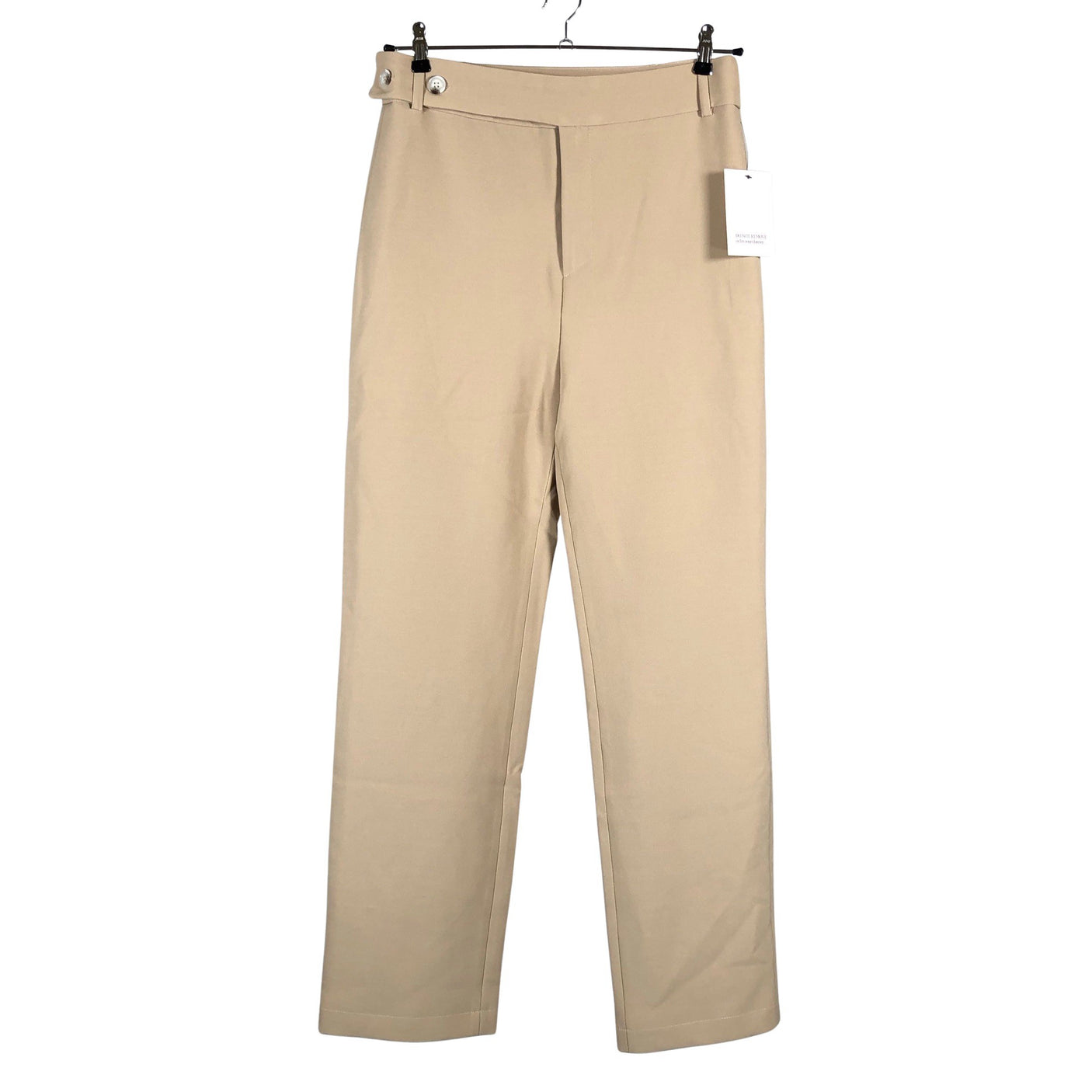 Naisten oddmuse - Suorat housut, koko 42 - Beige (1)