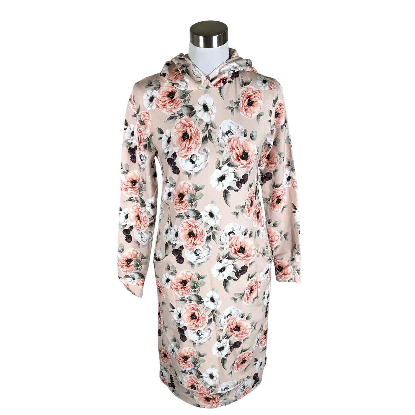 Naisten Melli - Trikoomekko, koko 34 - Vaaleanpunainen (1)