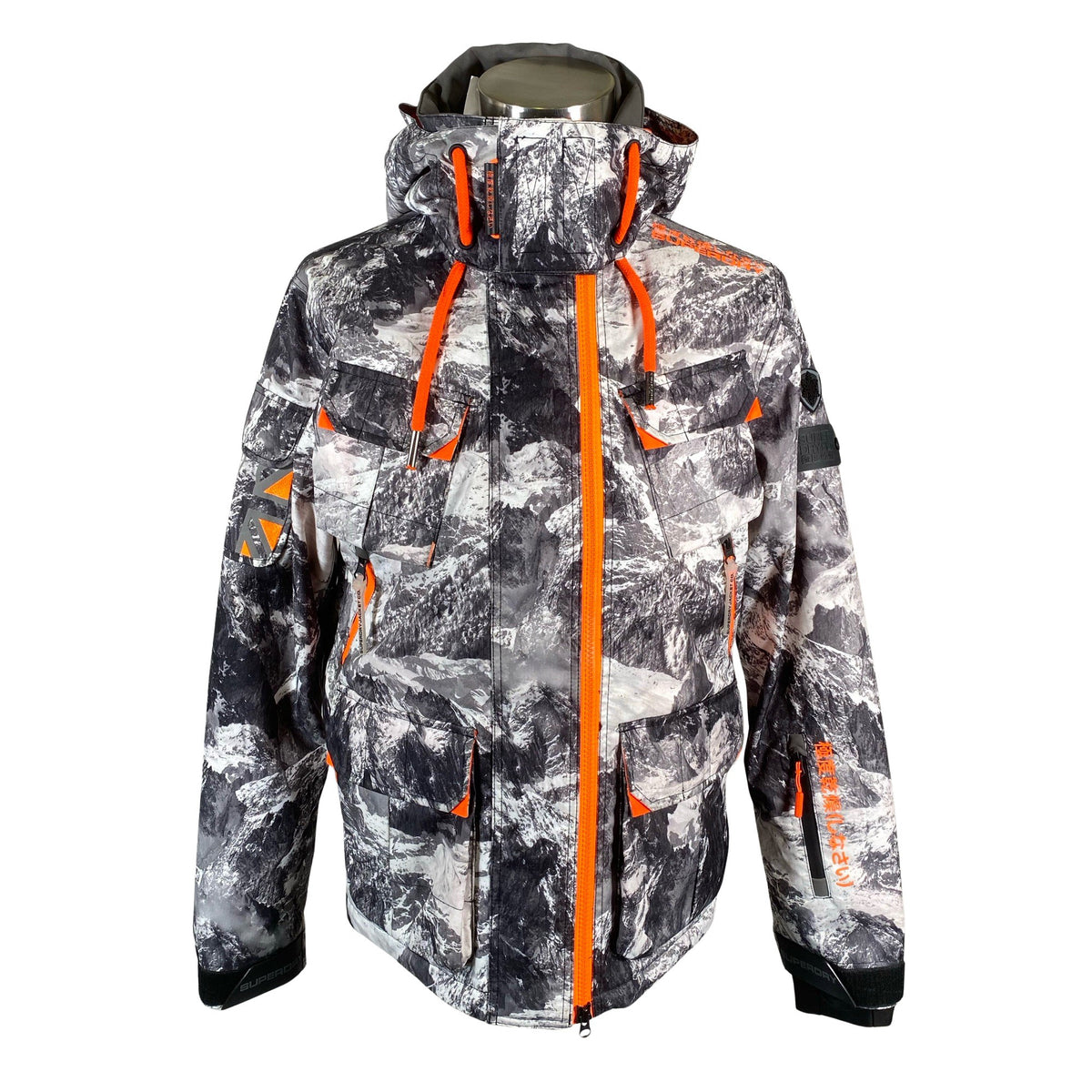 Miesten Superdry - Toppatakki, koko XL - Harmaa (1)
