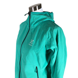 Naisten Haglöfs - Softshell-takki, koko 40 - Turkoosi (3)