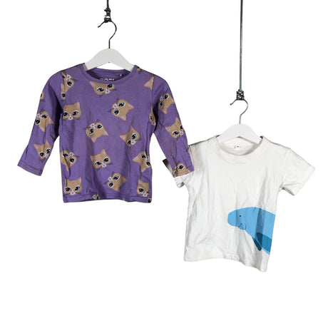 Tyttöjen Bogi - Trikoopaita, koko 80 - 86 - Violetti ()