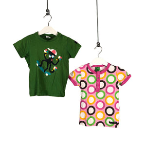 Tyttöjen Polarn O. Pyret - T-paita, koko 86 - 92 - Vihreä (1)