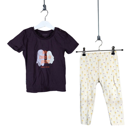 Tyttöjen Makia - T-paita, koko 86 - 92 - Violetti ()