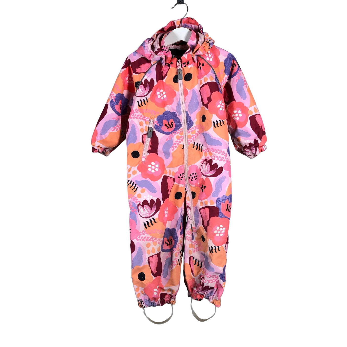 Tyttöjen Reima - Välikausihaalari, koko 80 - 86 - Vaaleanpunainen (1)