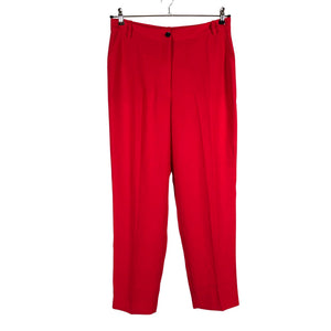 Naisten Tommy Hilfiger - Suorat housut, koko 40 - Punainen (1)