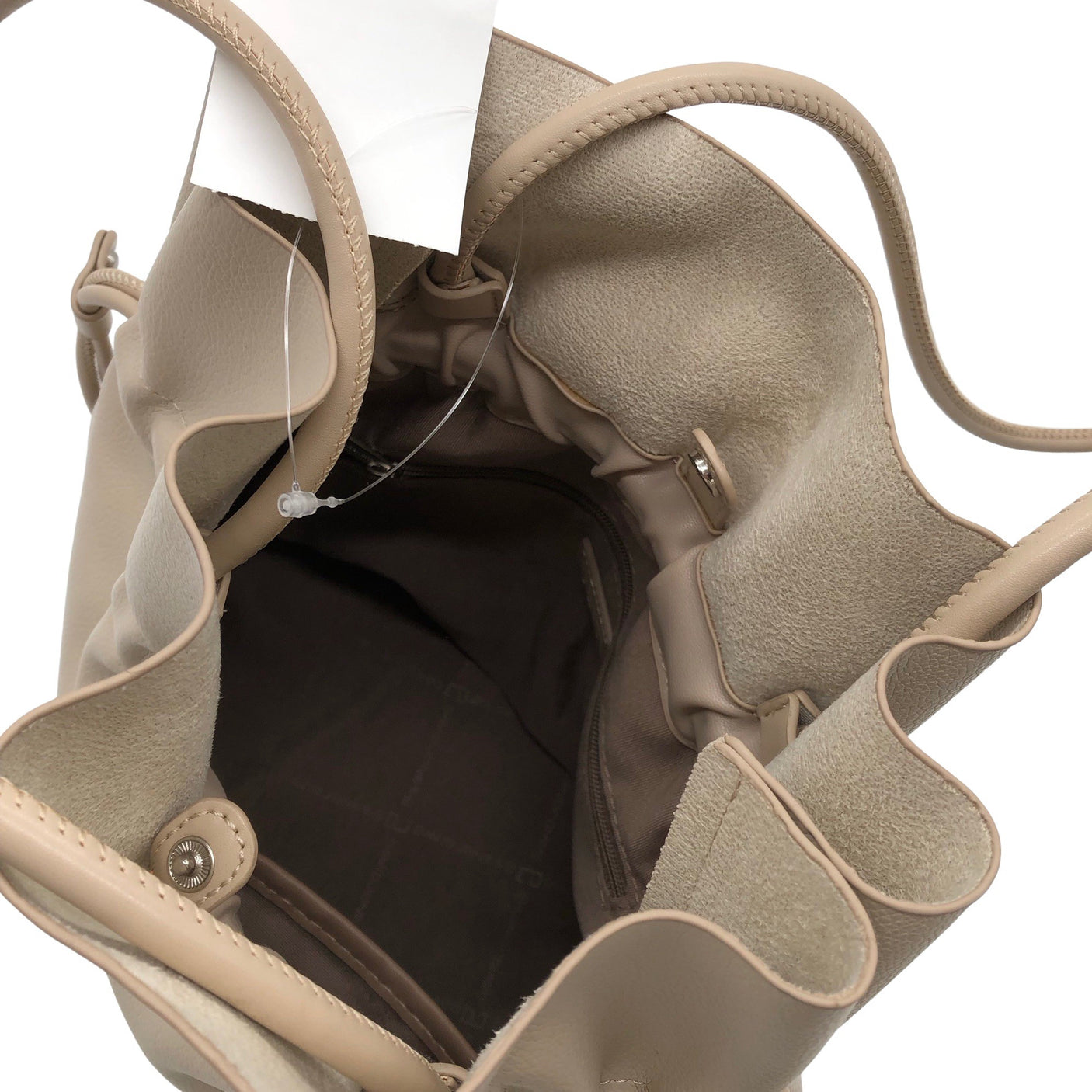 Naisten David Jones - Käsilaukku, koko Maxi - Beige (3)