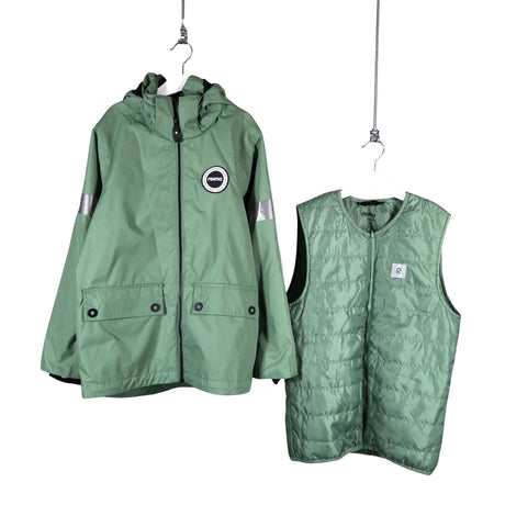Unisex Reimatec - Välikausitakki, koko 134 - 140 - Vihreä ()