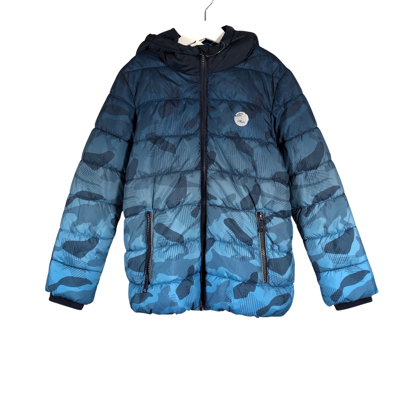 Unisex s.Oliver - Toppatakki, koko 128 - 134 - Sininen (1)