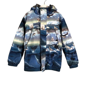 Unisex Molo Kids - Toppatakki, koko 122 - 128 - Sininen (1)