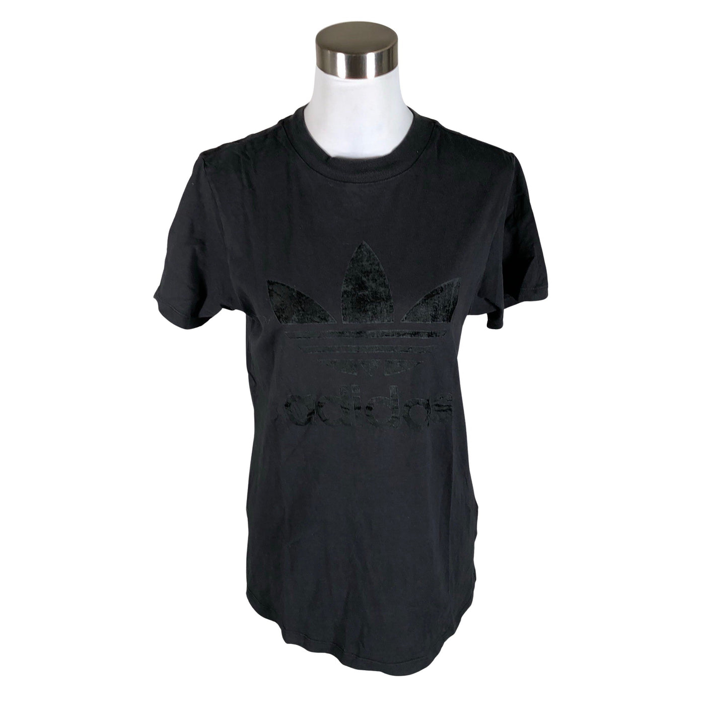 Naisten Adidas - T-paita, koko 38 - Musta (1)