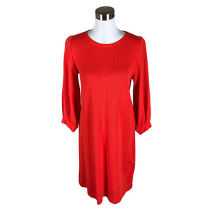 Naisten Massimo Dutti - Trikoomekko, koko 38 - Punainen (1)