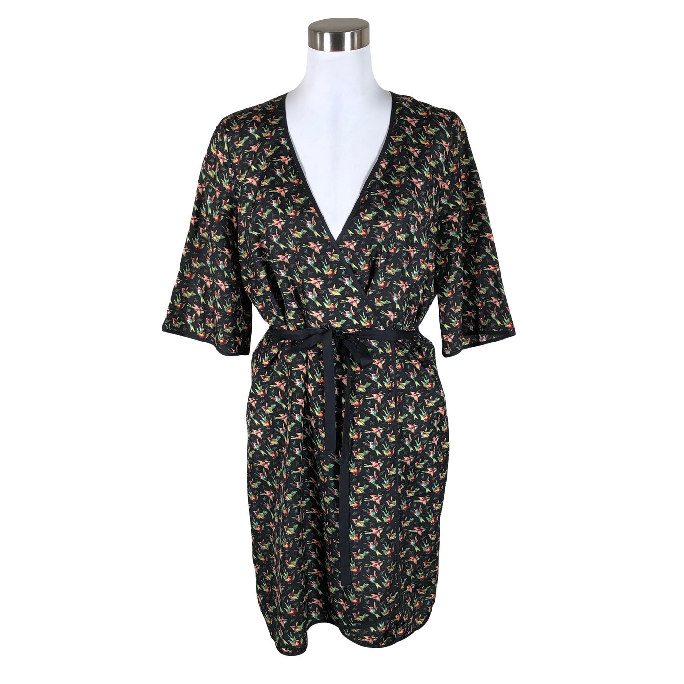 Naisten InWear - Sifonkimekko, koko 38 - Musta (1)