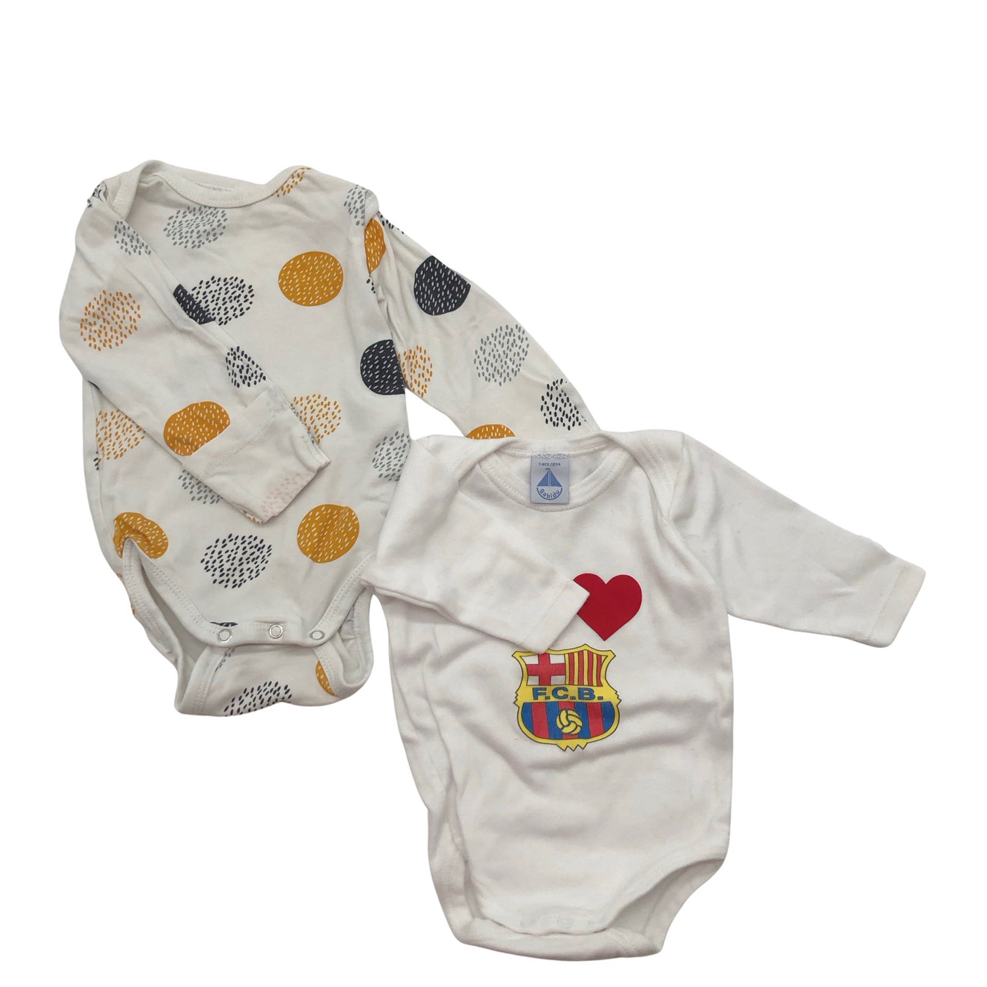 Unisex Babidu - Body, koko 50 - 56 - Valkoinen (1)