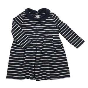 Tyttöjen Petit Bateau - Collegemekko, koko 74 - 80 - Sininen (1)