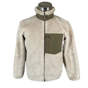 Miesten Uniqlo - Fleecetakki, koko XS - Beige (1)