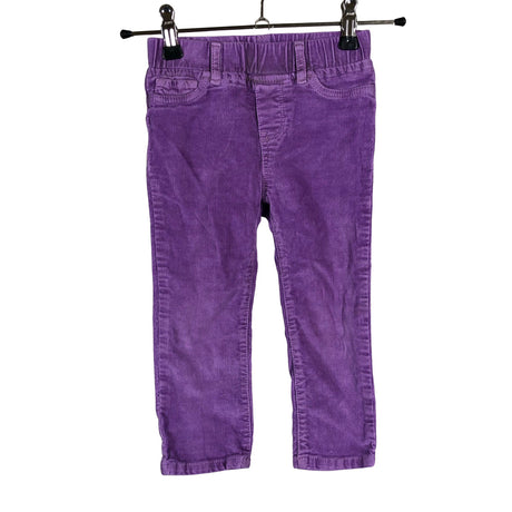 Tyttöjen Gap - Samettihousut, koko 92 - 98 - Violetti ()