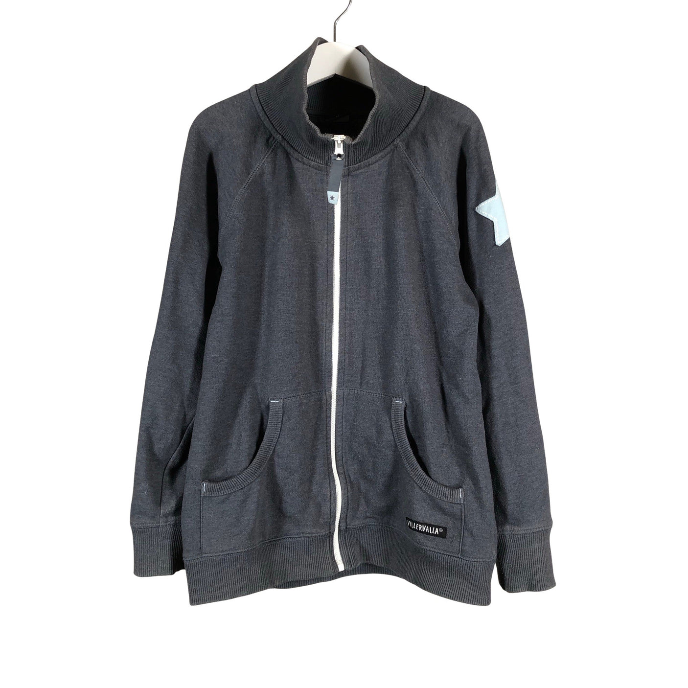 Tyttöjen Villervalla - Svetari, koko 128 - 134 - Harmaa (1)