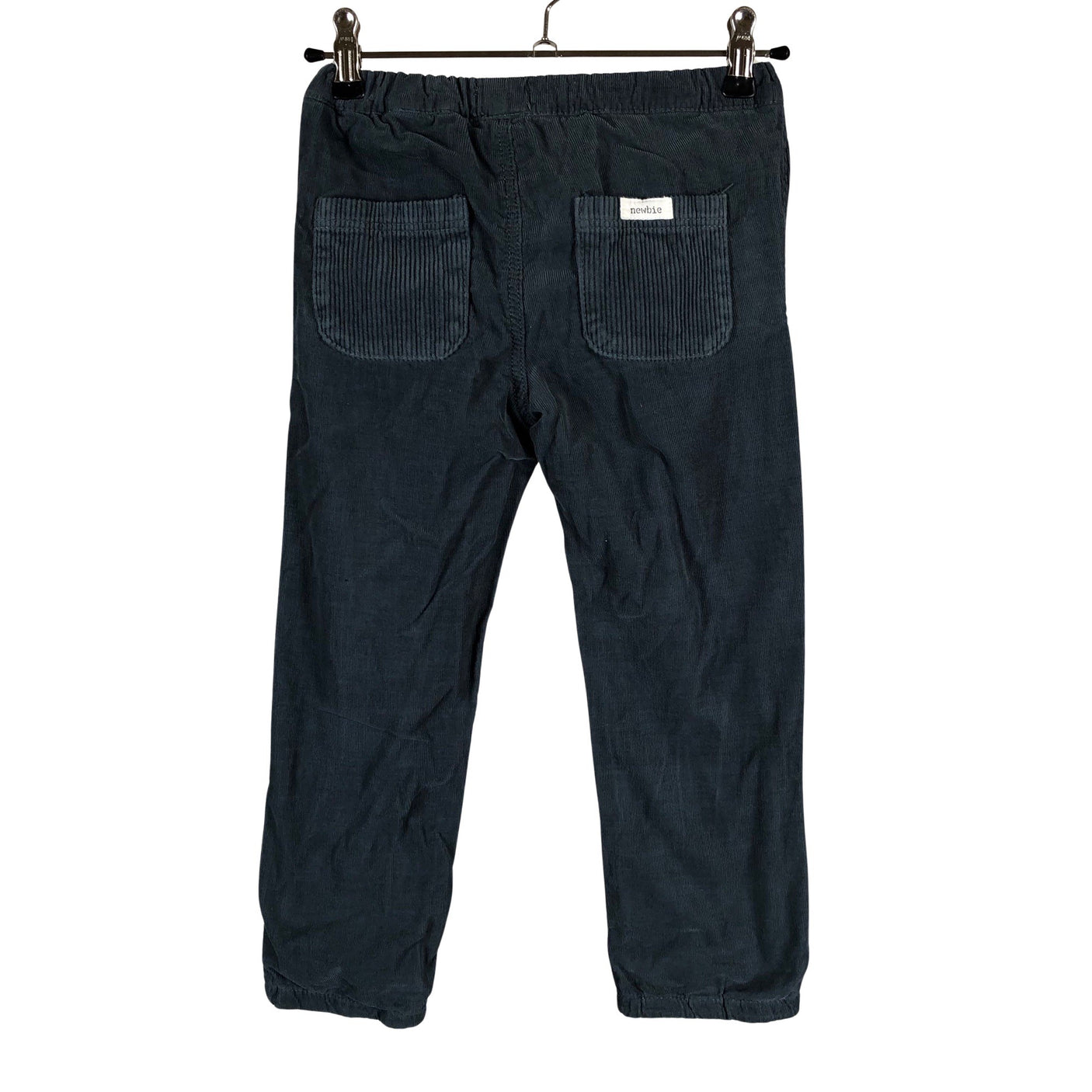 Unisex Newbie - Samettihousut, koko 98 - 104 - Sininen (2)