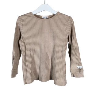 Tyttöjen Newbie - Trikoopaita, koko 98 - 104 - Beige (1)