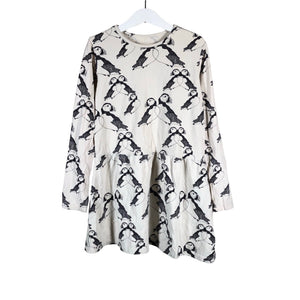 Tyttöjen Iglo+Indi - Trikoomekko, koko 128 - 134 - Beige (1)