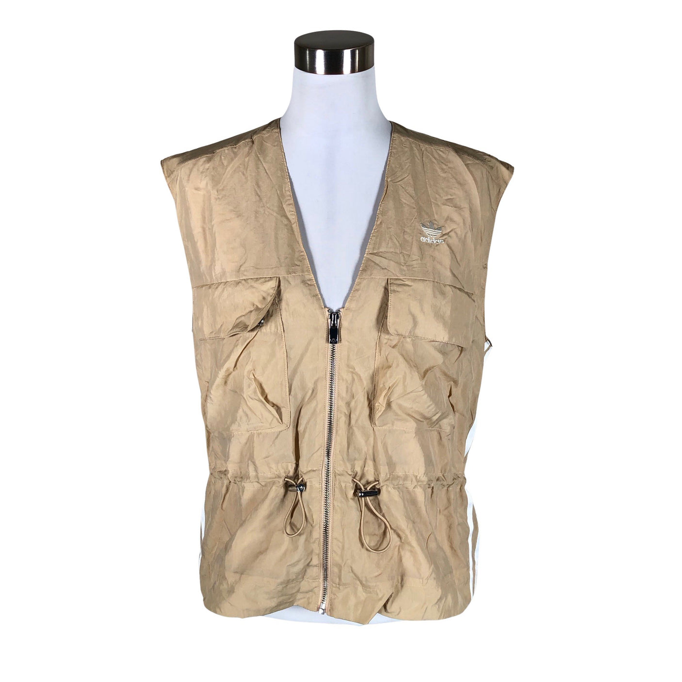 Naisten Adidas - Ulkoiluliivi, koko 32 - Beige (1)