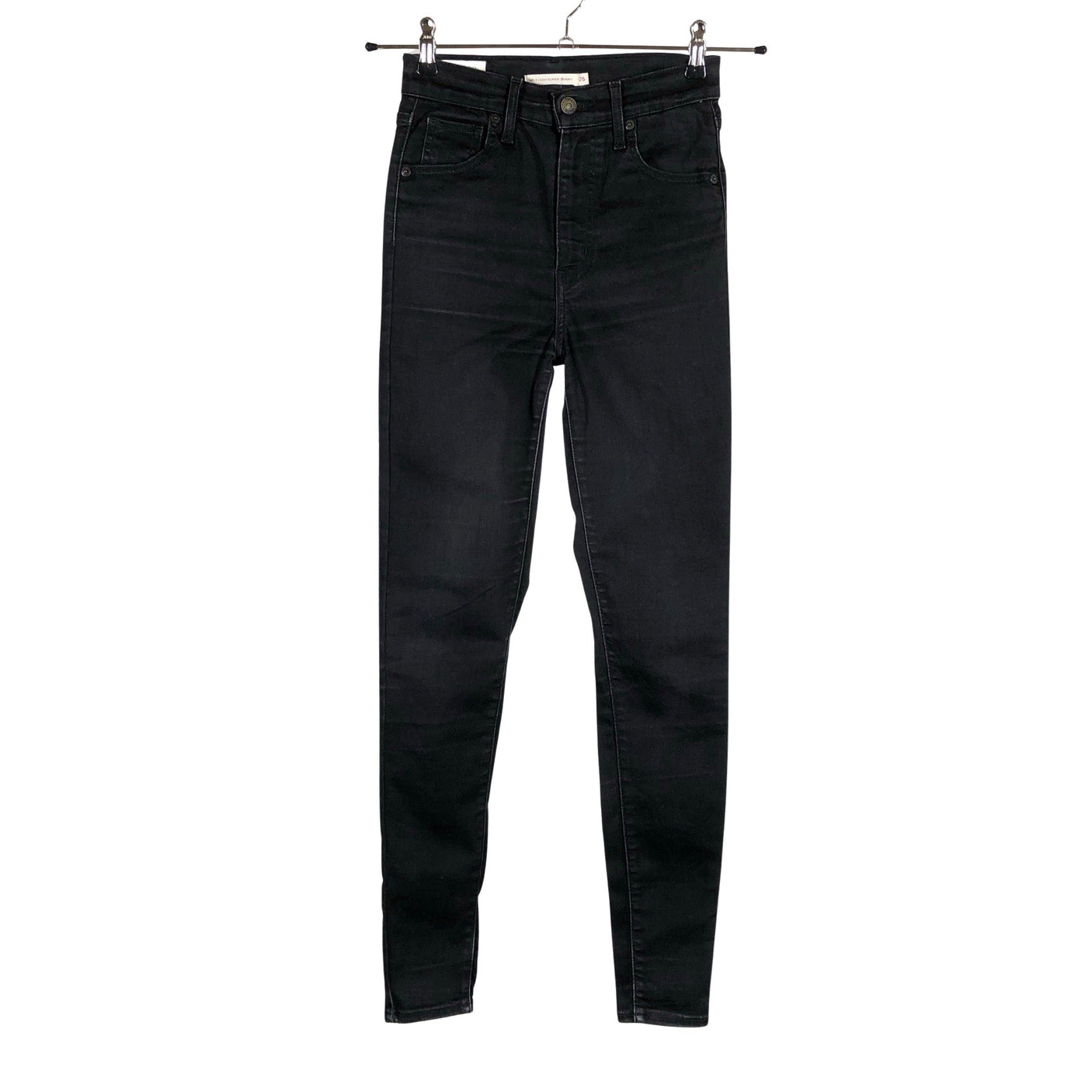 Naisten Levi's - Farkut, koko W26 - Musta (1)