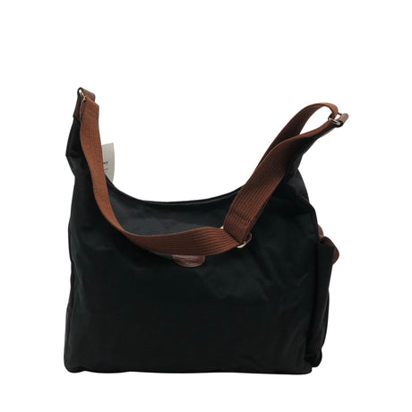 Naisten Longchamp - Olkalaukku, koko Maxi - Musta ()