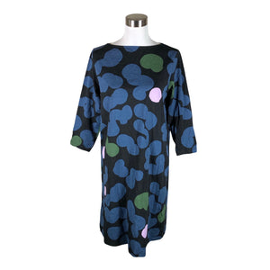 Naisten Marimekko - Trikoomekko, koko 40 - Sininen (1)