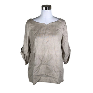 Naisten Bypias - Lyhythihainen pusero, koko 36 - Beige (1)