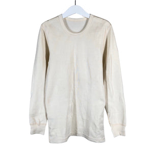 Unisex Ruskovilla - Trikoopaita, koko 146 - 152 - Luonnonvalkoinen (1)