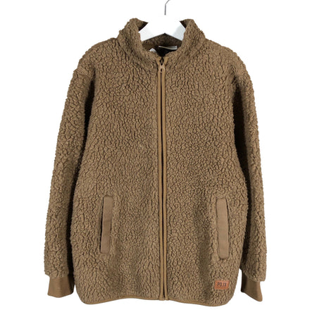 Unisex POMPdeLUX - Fleecetakki, koko 134 - 140 - Ruskea ()