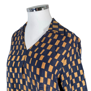 Naisten Marimekko - Sifonkimekko, koko 44 - Sininen (3)