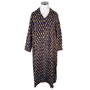 Naisten Marimekko - Sifonkimekko, koko 44 - Sininen (1)