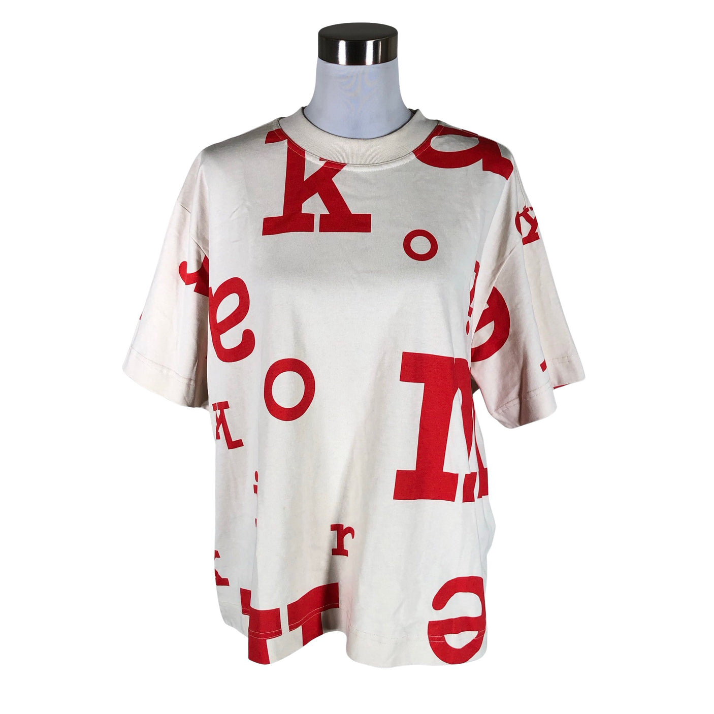 Naisten Marimekko - T-paita, koko 38 - Beige (1)