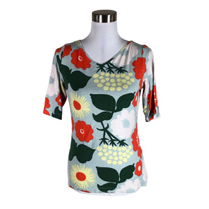 Naisten Marimekko - Trikoopaita, koko 36 - Vaaleansininen (1)