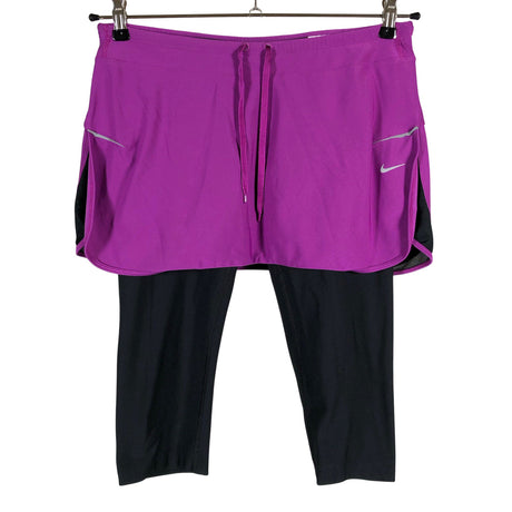 Naisten Nike - Urheilushortsihame, koko 38 - Violetti ()