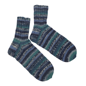 Naisten Handmade - Villasukat, koko 40 - Sininen (1)